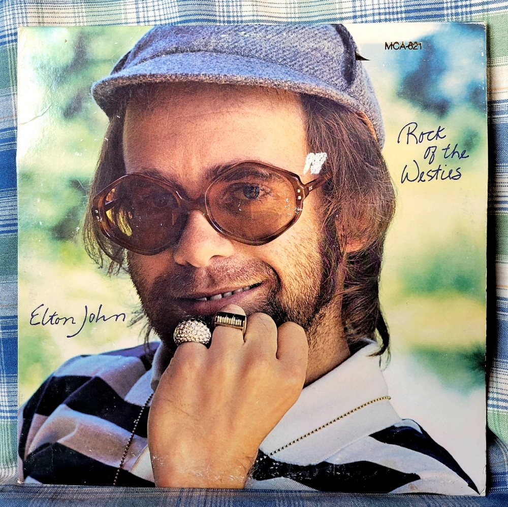 Elton John-Rock of Westies Vintage Vinyl Record Lp